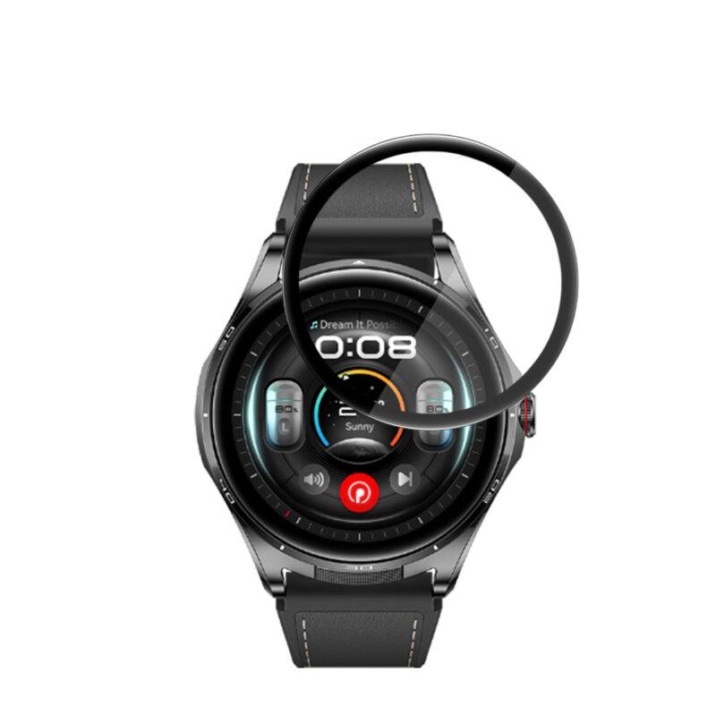 [Pachet 2x] Folie Huawei Watch Buds 2 Techsuit Nano Flex, negru