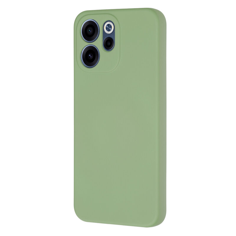 Husa silicon Oppo Reno15 F Techsuit SoftFlex, verde deschis