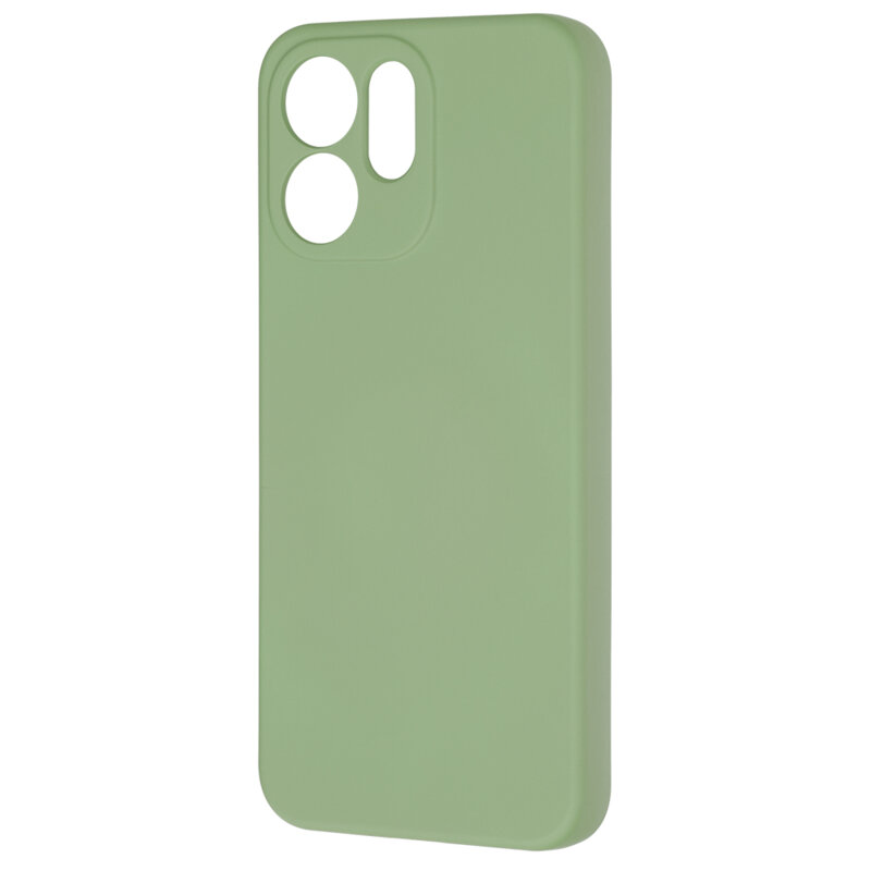Husa silicon Oppo Reno15 FS 5G Techsuit SoftFlex, verde deschis