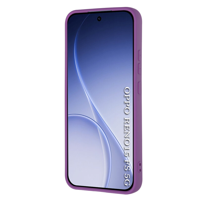 Husa silicon Oppo Reno15 FS 5G Techsuit SoftFlex, mov