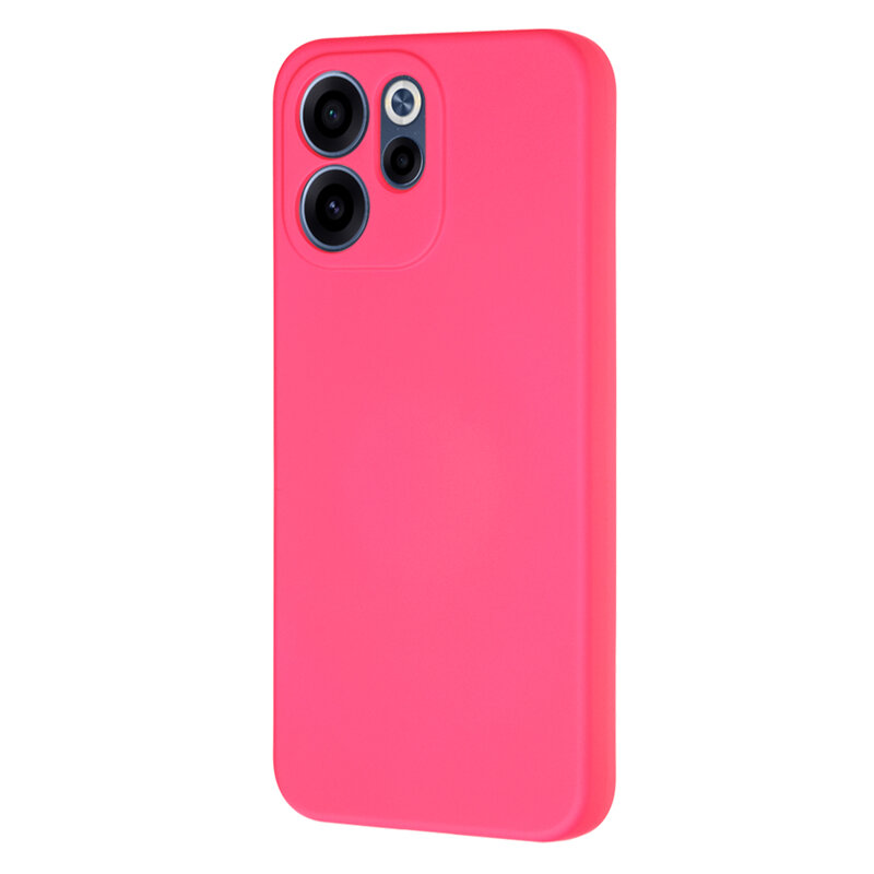 Husa silicon Oppo Reno15 F Techsuit SoftFlex, fucsia