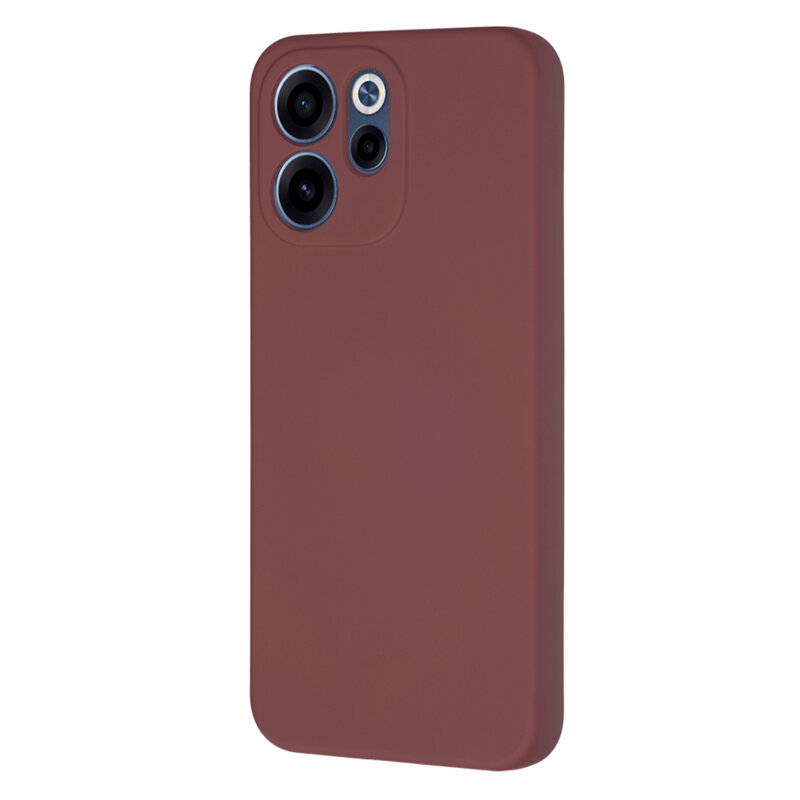 Husa silicon Oppo Reno15 F Techsuit SoftFlex, bordo