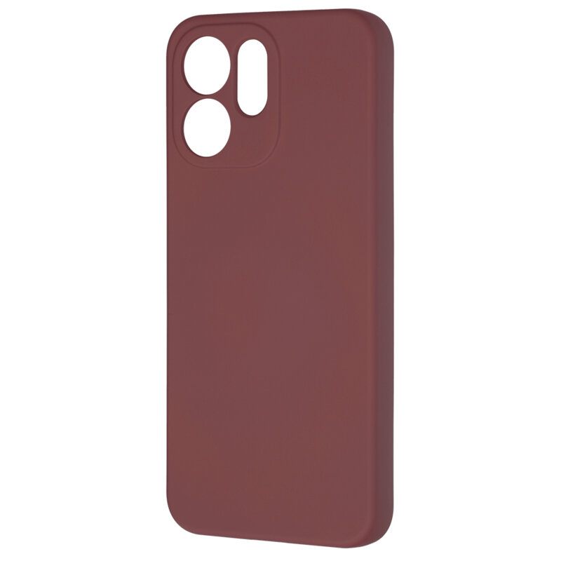 Husa silicon Oppo Reno15 F Techsuit SoftFlex, bordo