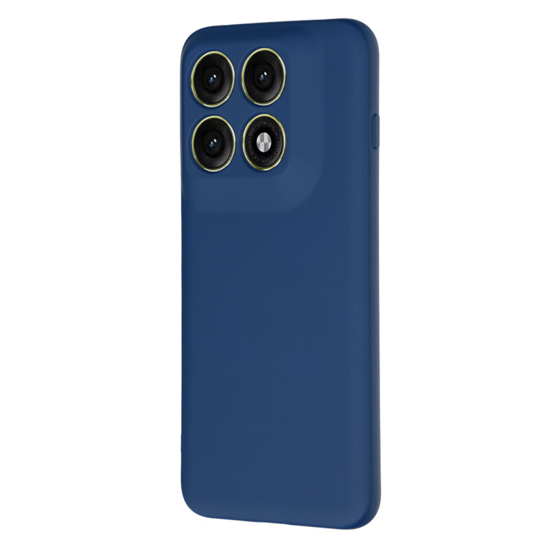 Husa silicon Motorola Edge 70 Pro Techsuit SoftFlex, bleumarin