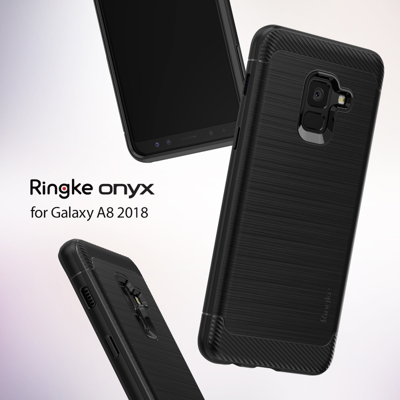 Husa Samsung Galaxy A8 2018 A530 Ringke Onyx - Black