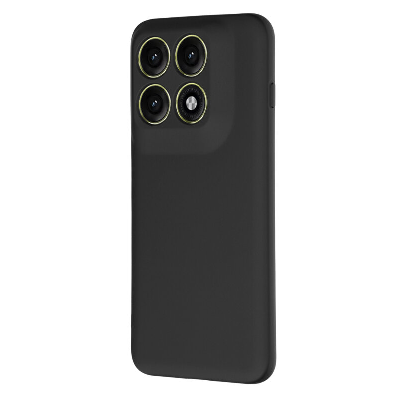 Husa silicon Motorola Edge 70 Pro Techsuit SoftFlex, negru