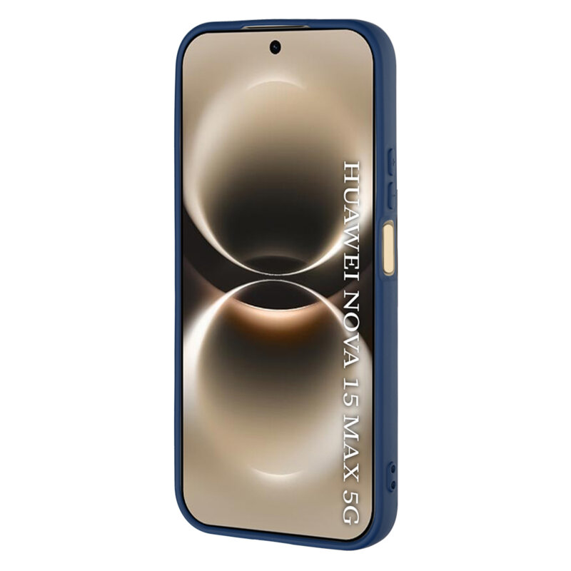 Husa silicon Huawei nova 15 Max Techsuit SoftFlex, bleumarin