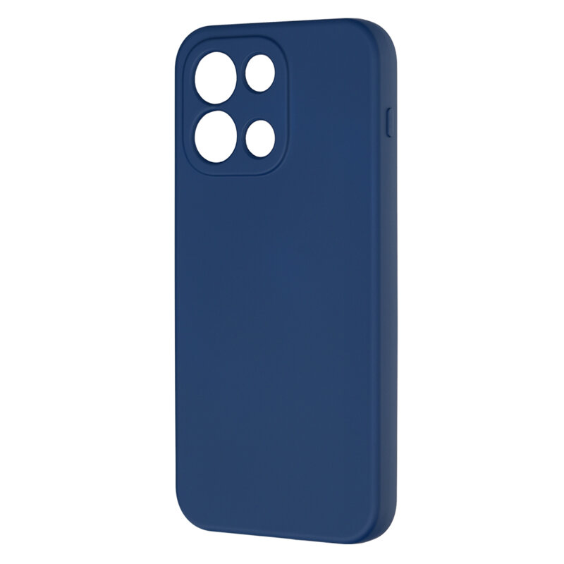 Husa silicon OnePlus Nord 6 Techsuit SoftFlex, bleumarin