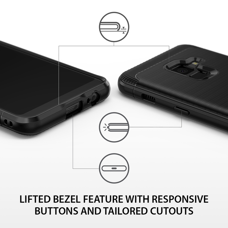 Husa Samsung Galaxy A8 2018 A530 Ringke Onyx - Black