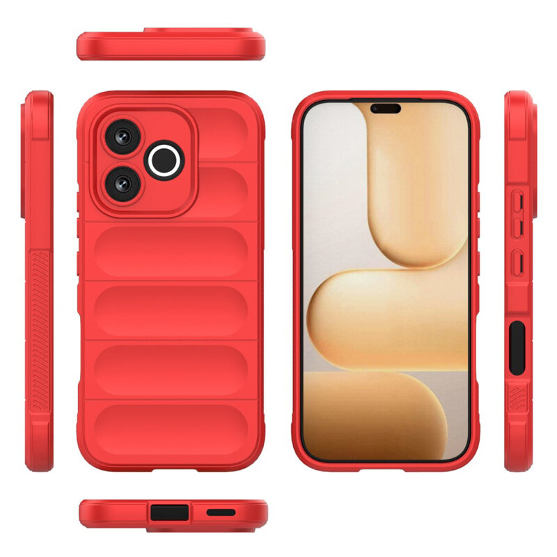 Husa Honor 600 Lite Techsuit Magic Shield, rosu
