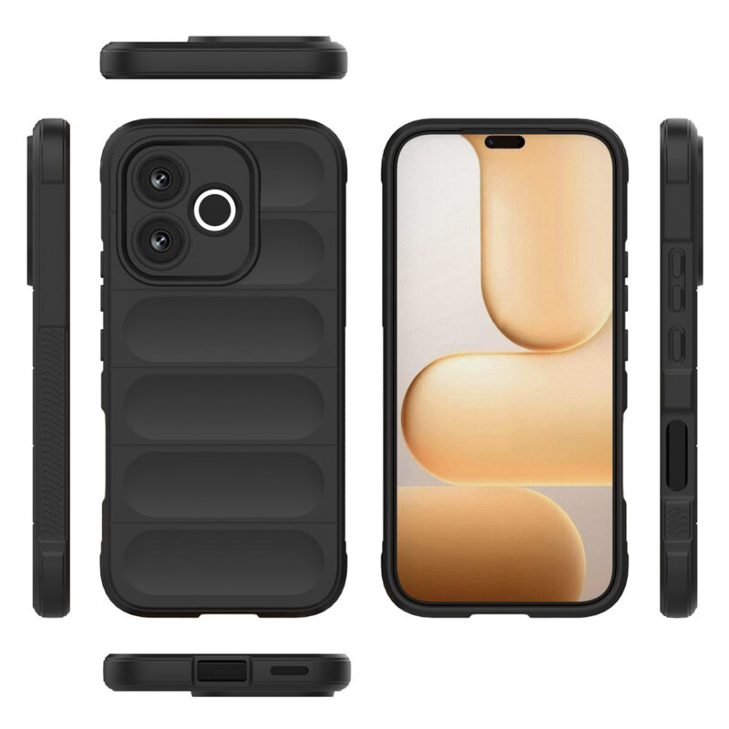 Husa Honor 600 Lite Techsuit Magic Shield, negru