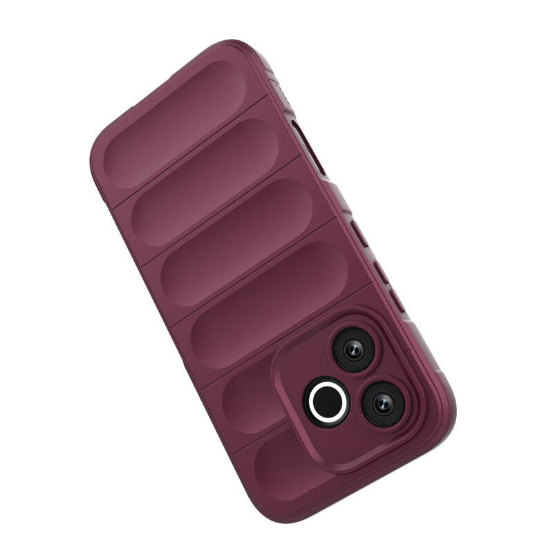 Husa Honor 600 Lite Techsuit Magic Shield, bordo