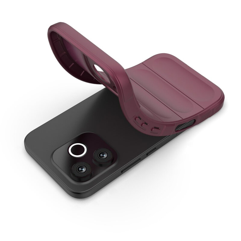 Husa Honor 600 Lite Techsuit Magic Shield, bordo