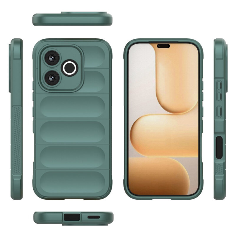 Husa Honor 600 Lite Techsuit Magic Shield, verde