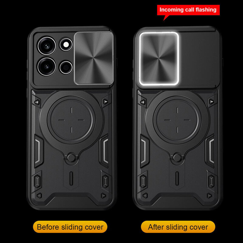Husa OnePlus Nord 6 Techsuit CamGuard Pro, negru
