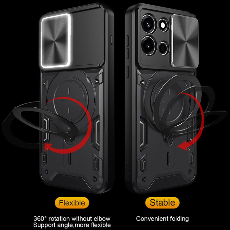 Husa OnePlus Nord 6 Techsuit CamGuard Pro, negru