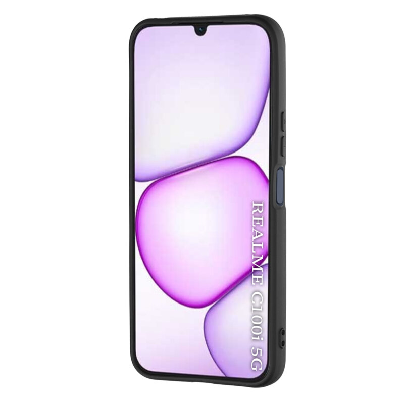 Husa silicon Realme C100 5G Techsuit SoftFlex, negru