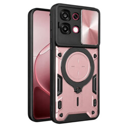 Husa Oppo A6 Pro 5G Techsuit CamGuard Pro, roz auriu