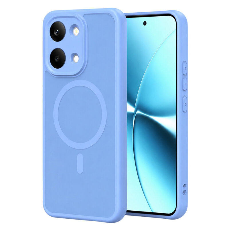 Husa Xiaomi Poco X8 Pro Max Techsuit HaloFrost II MagSafe, albastru