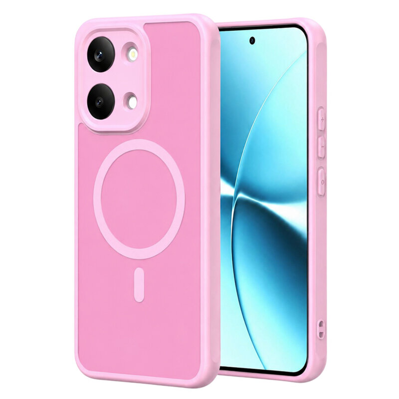 Husa Xiaomi Poco X8 Pro Max Techsuit HaloFrost II MagSafe, roz