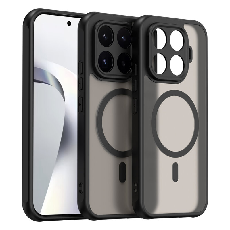 Husa Xiaomi 17T Techsuit HaloFrost II MagSafe, negru
