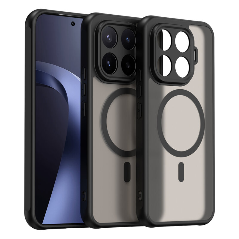 Husa Xiaomi 17T Pro Techsuit HaloFrost II MagSafe, negru