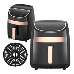 Air Fryer, friteuza Deerma, 1000W, 3l, 220-240V, negru, DEM-KZ100