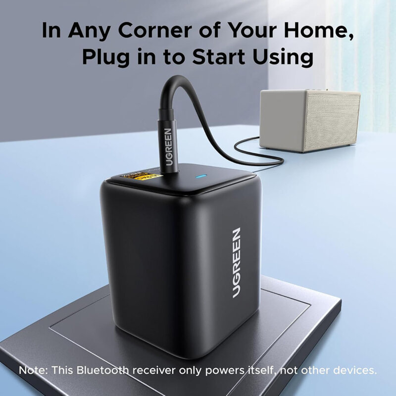 Receptor Bluetooth audio cu Jack 3.5mm, Hi-Res Ugreen, 65059