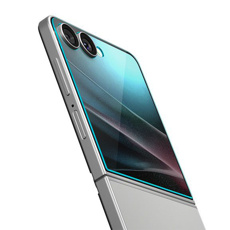 [Pachet 2x] Folie Samsung Galaxy Z Flip8 Spigen Glas.tR EZ Fit, transparenta