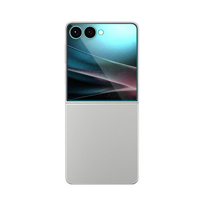 [Pachet 2x] Folie Samsung Galaxy Z Flip8 Spigen Glas.tR EZ Fit, transparenta