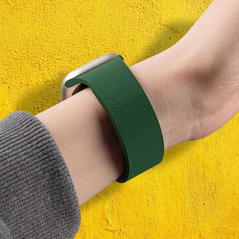 Curea Xiaomi Smart Band 10 Pro Techsuit, bej / portocaliu, W016