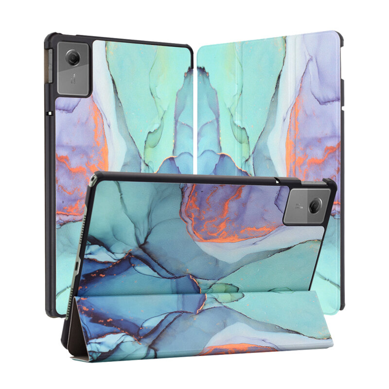 Husa Lenovo Idea Tab 11 Techsuit FoldPro, Green Time