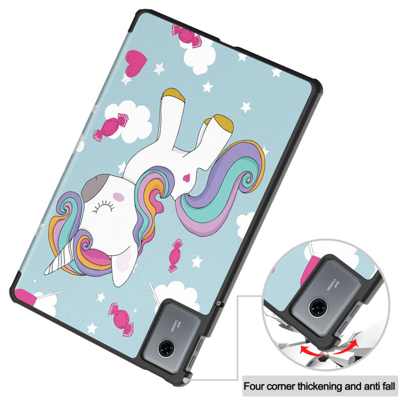Husa Lenovo Idea Tab 11 Techsuit FoldPro, Unicorn