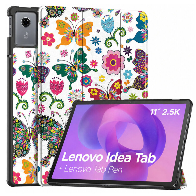 Husa Lenovo Idea Tab 11 Techsuit FoldPro, Butterfly