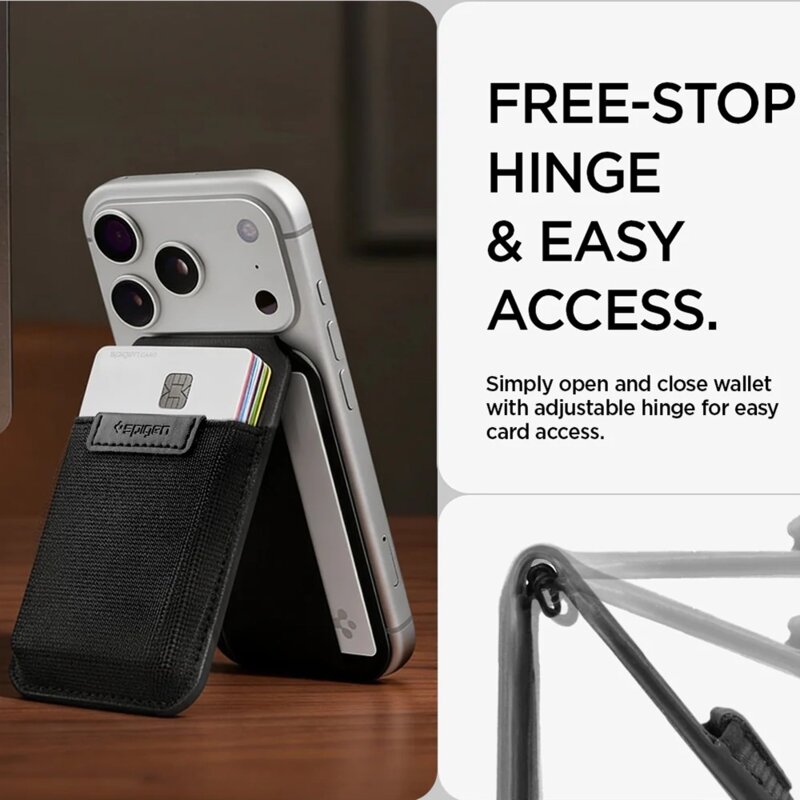 Portofel, suport birou MagSafe pentru telefon Spigen, S314-4