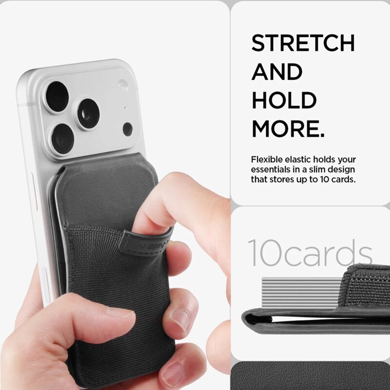 Portofel, suport birou MagSafe pentru telefon Spigen, S314-4