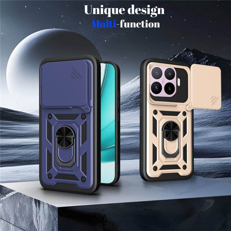 Husa Xiaomi 17T Pro protectie camera Techsuit CamShield Series, albastru