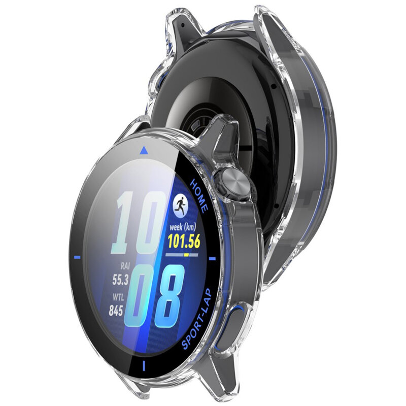 [Pachet 360°] Husa + folie Huawei Watch GT Runner 2 Techsuit Defense, transparenta