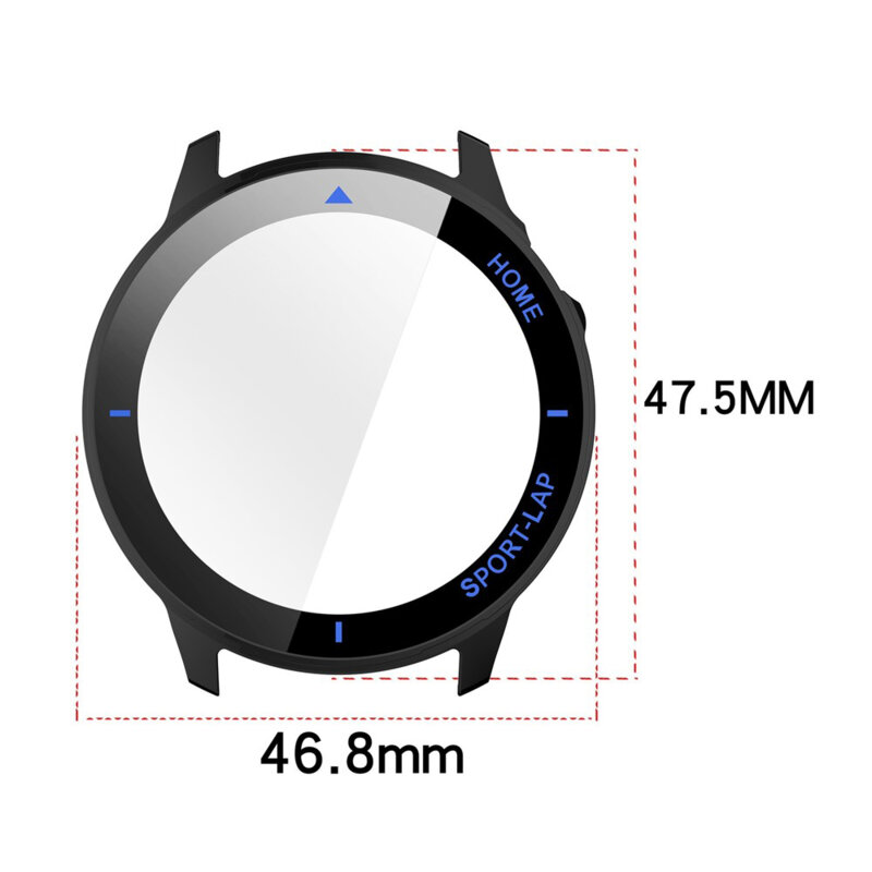 [Pachet 360°] Husa + folie Huawei Watch GT Runner 2 Techsuit Defense, negru