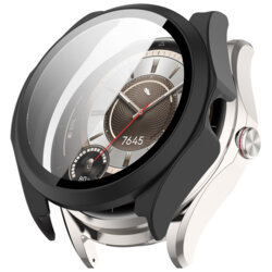 [Pachet 360°] Husa + folie Huawei Watch Buds 2 Techsuit Defense, negru