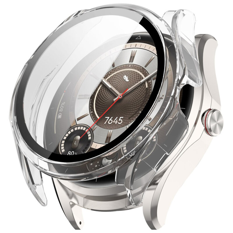 [Pachet 360°] Husa + folie Huawei Watch Buds 2 Techsuit Defense, transparenta