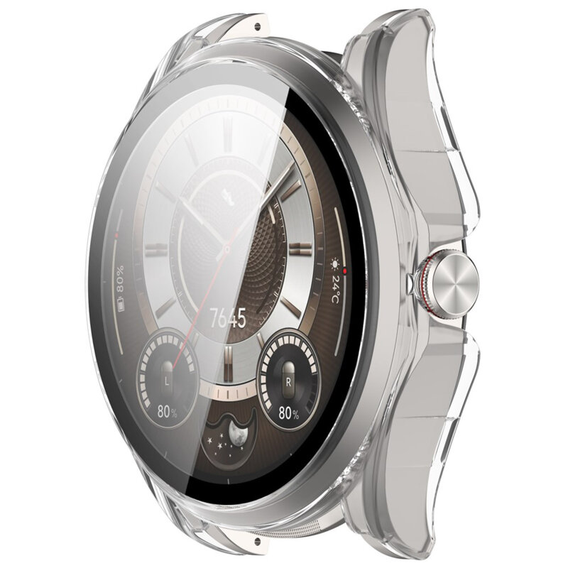 [Pachet 360°] Husa + folie Huawei Watch Buds 2 Techsuit Defense, transparenta