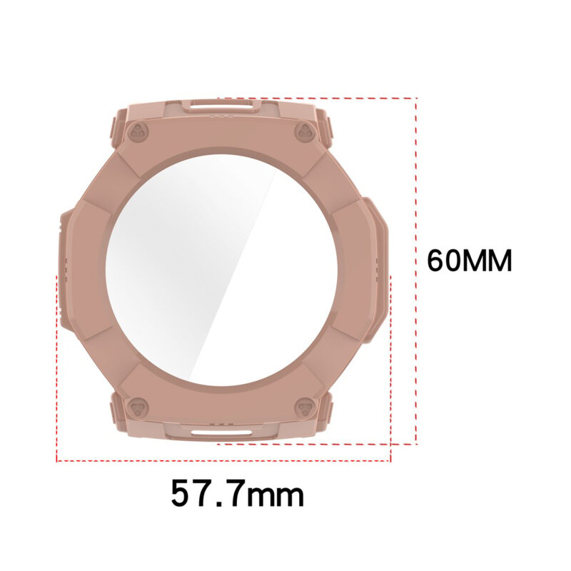 [Pachet 360°] Husa + folie Amazfit T-Rex Ultra 2 Techsuit Defense, negru