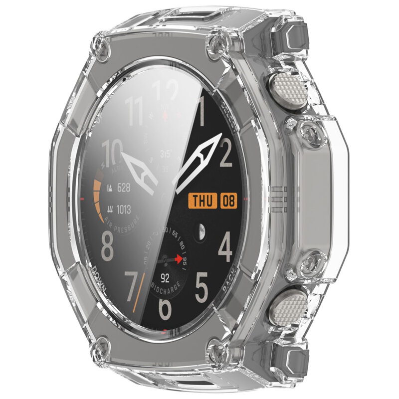 [Pachet 360°] Husa + folie Amazfit T-Rex Ultra 2 Techsuit Defense, transparenta