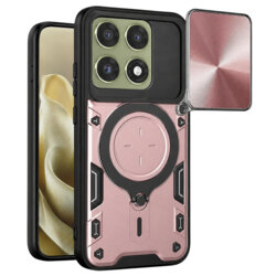 Husa Motorola Edge 70 Pro Techsuit CamGuard Pro, roz auriu