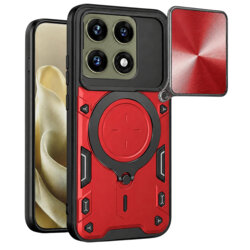 Husa Motorola Edge 70 Pro Techsuit CamGuard Pro, rosu