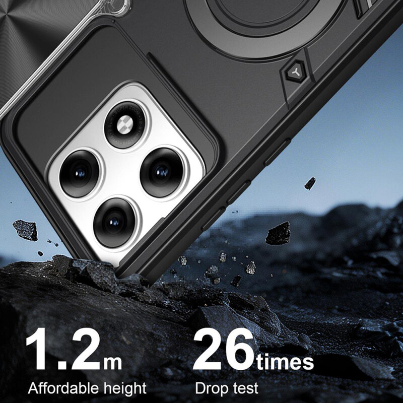 Husa Motorola Edge 70 Pro Techsuit CamGuard Pro, rosu