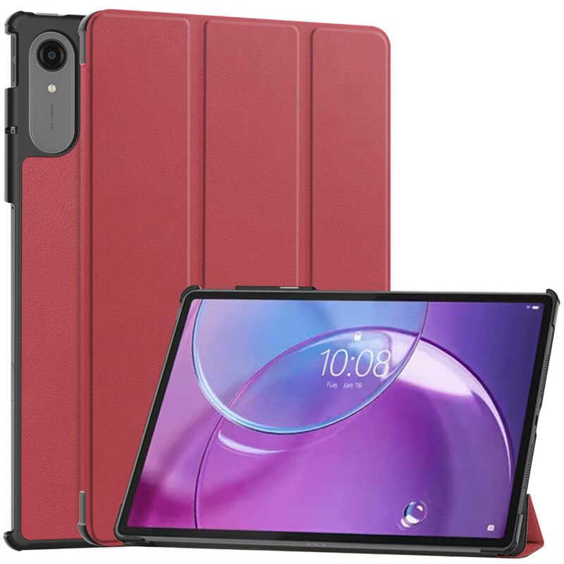 Husa Lenovo Idea Tab Pro Gen 2 Techsuit FoldPro, rosu
