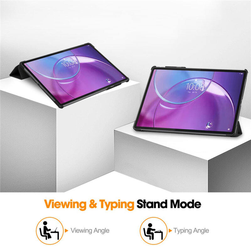 Husa Lenovo Idea Tab Pro Gen 2 Techsuit FoldPro, roz