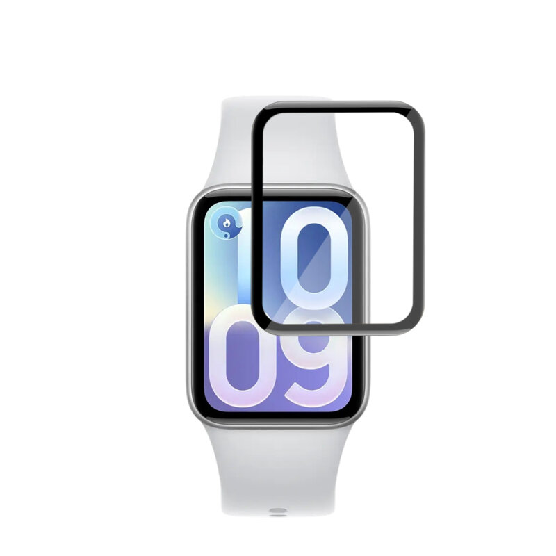 [Pachet 2x] Folie Xiaomi Smart Band 10 Pro Techsuit Nano Flex, negru